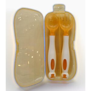 CUBIERTOS BEBE SILICONA CON ESTUCHE 4953075