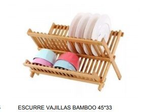ESCURRE VAJILLAS BAMBOO 45*33 200315