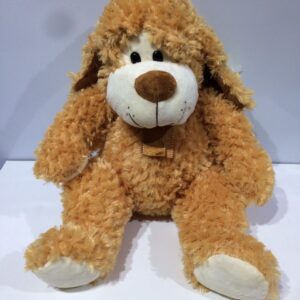 Perro con moño 35cm