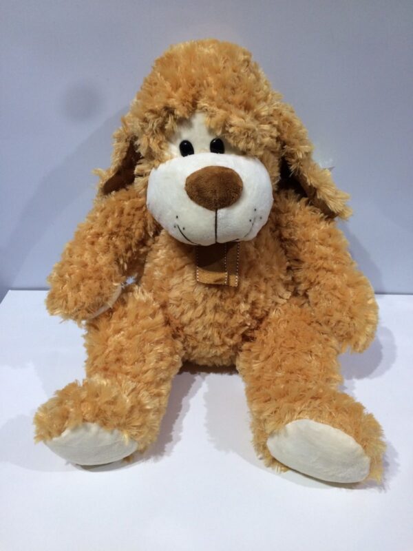 Perro con moño 35cm