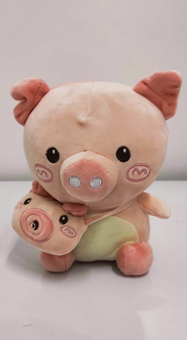 Chanchito con mochila 25cm