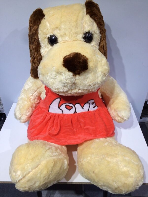 Perro con remera 60cm