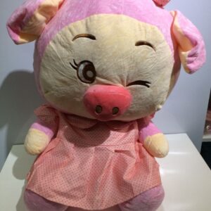 Chancho con vestido 2 colores 60cm