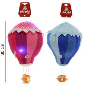 GLOBO AEROSTATICO CON LUZ 30CM