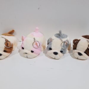 Llavero bulldog 4 colores