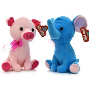 ELEFANTE MONO Y CHANCHO 21CM