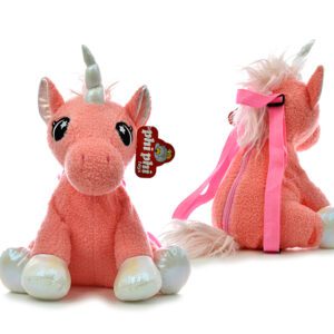 MOCHILA UNICORNIO SENTADO 30CM