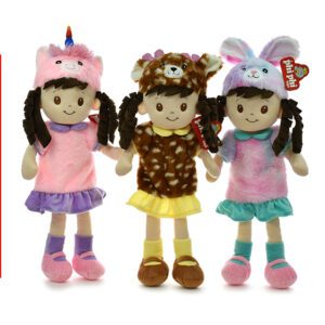 MUÑECA CON DISFRAZ 50CM