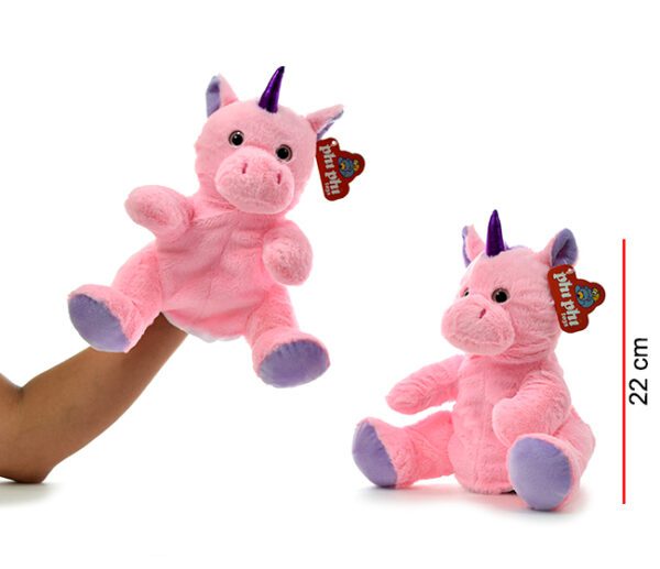 TITERE UNICORNIO CON PATAS 22CM