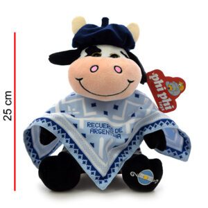 VACA FOLKLORICA 25CM CON SONIDO