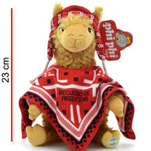 LLAMA FOLKLORICA 25CM CON SONIDO