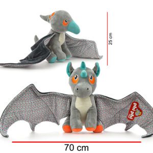 MURCIELAGO Y DRAGON CON ALAS EXTENDIDAS 25CM