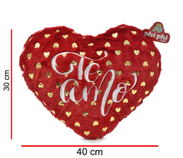 ALMOHADON CORAZONCITOS 45CM