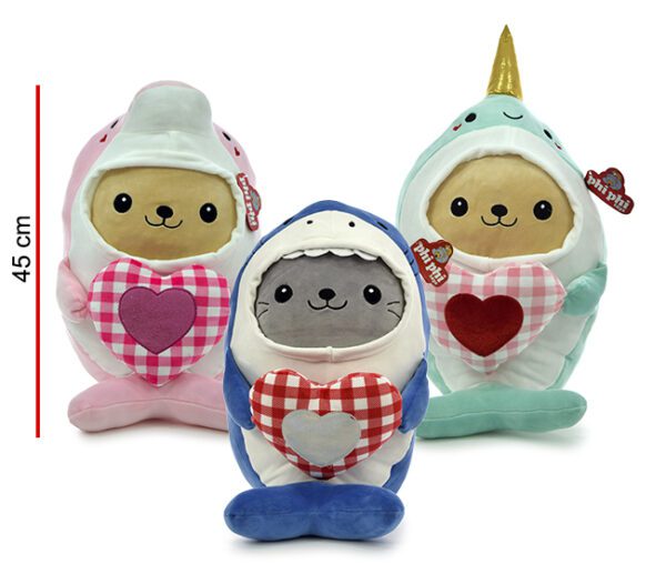 MARINOS DISFRAZADOSCON CORAZON 40CM