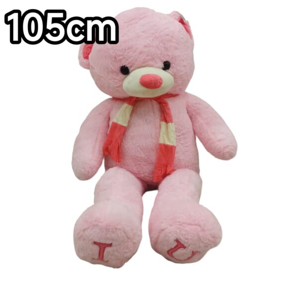 Oso 105cm Con Bufanda Rosa (Precio Final)