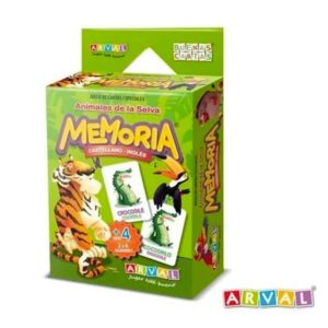 Memoria Animales De La Selva Juego De Cartas Especiales