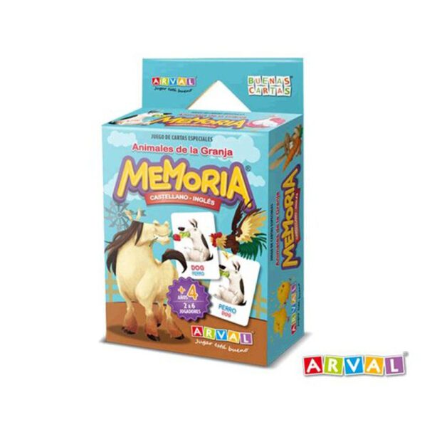 Memoria Animales De La Granja Juego De Cartas Especiales