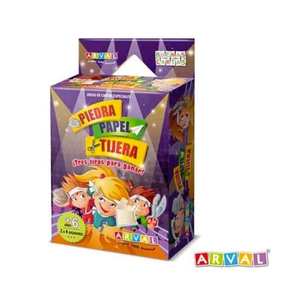 Piedra Papel Tijera Juego De Cartas Especiales