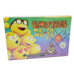 Emotics Memo + Tateti 2 Juegos En 1