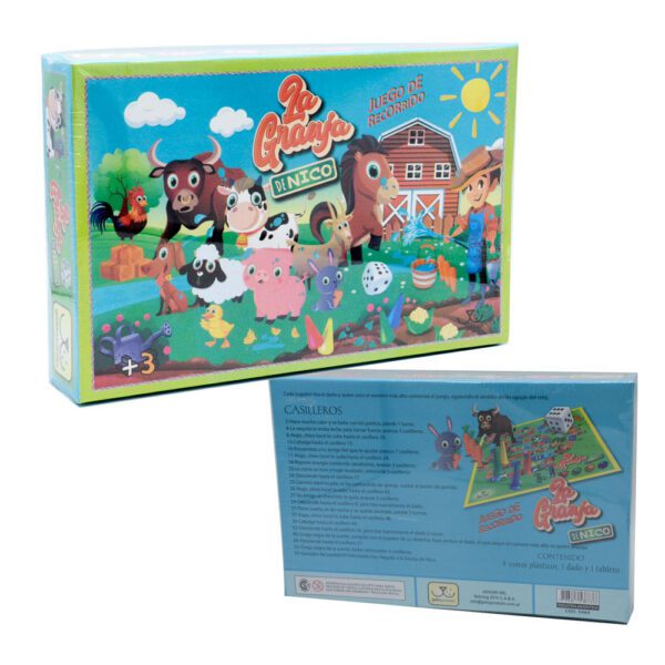 Juego De Recorrido La Granja De Nico