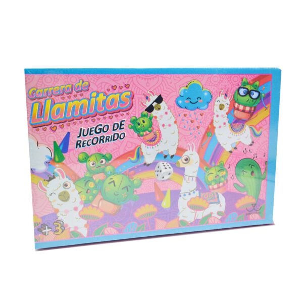 Carrera De Llamitas: Juego De Recorrido