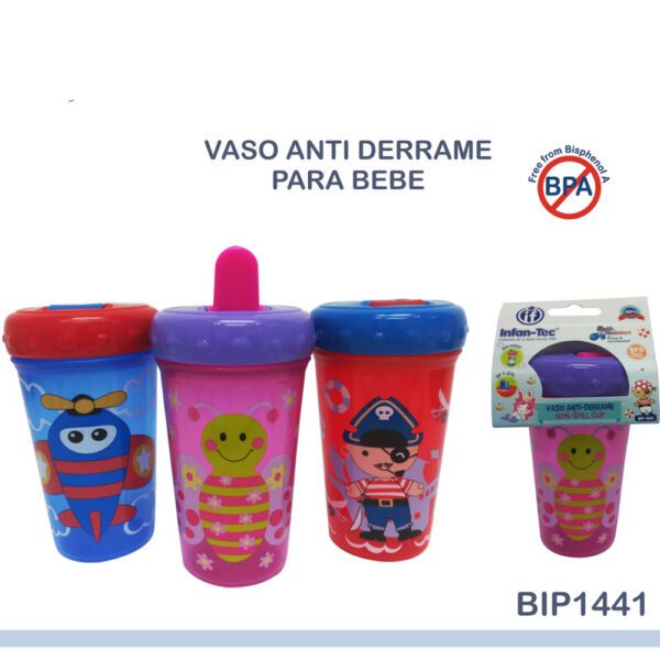 Vaso entrenador antiderrame