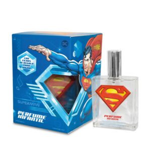 Perfume Infantil Superman Con Fichas Para Jugar