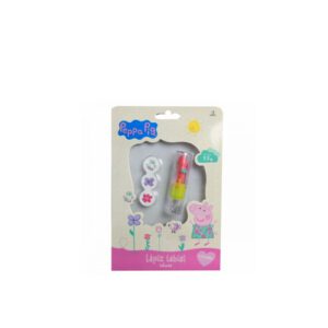 Blister Labial + Stickers Peppa