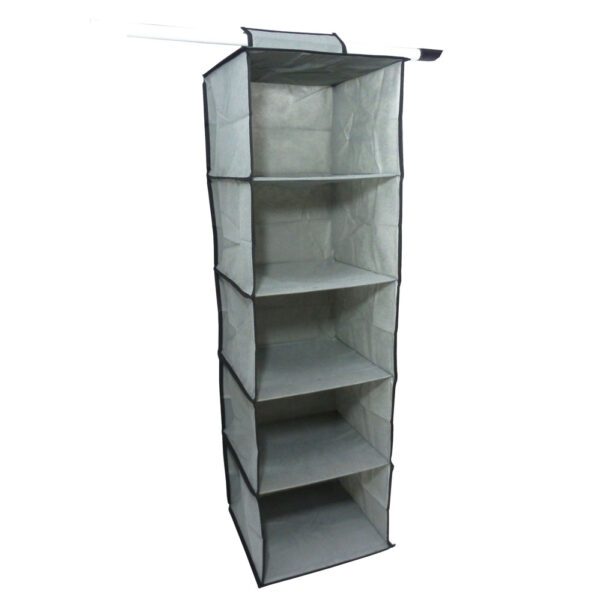 Organizador De Placard 5 Divisiones 30 x 30 x 100 Cm