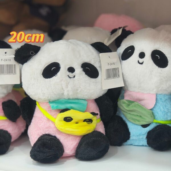 Panda con cartera(rosa)