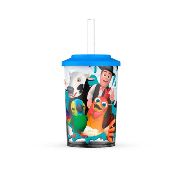 Vaso Tapa Sorbete Canciones De La Granja