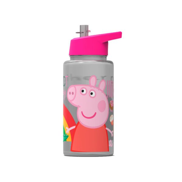 Botella 500 Ml Straw Top Peppa  Pig