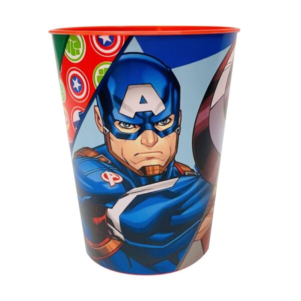 Vaso Plastico Avengers 468 Ml