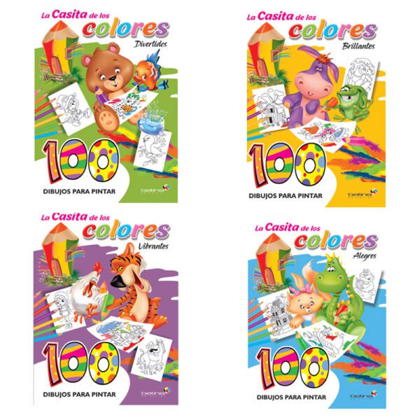 La Casita De Los Colores Dibujos Para Pintar