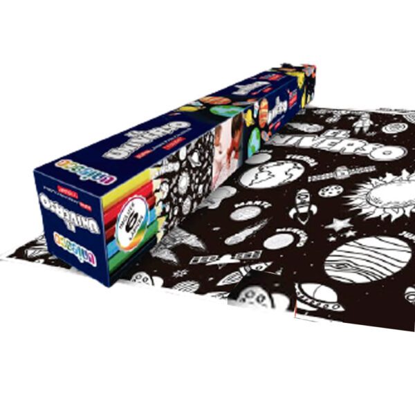 El Universo Súper Láminas 64x94 Para Colorear Y Colgar