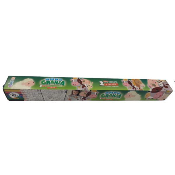 Lamina para pintar granja