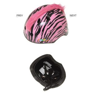 Casco Infantil Diseño Cebra
