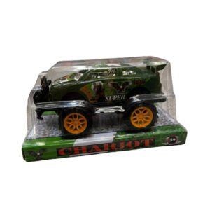 Camión Militar A Friccion 20x12x10 Cm