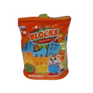 Juego De Bloques 54 Piezas 16x14.5x4.5 Cm