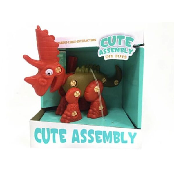 Dinosaurio Para Armar 17x17x11 Cm