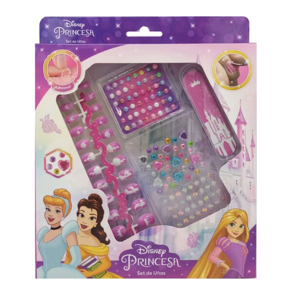 SET DE UÑAS PRINCESAS