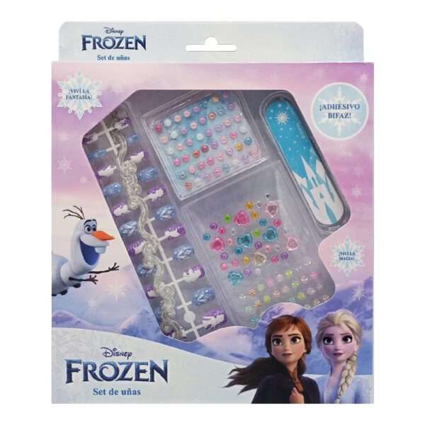 SET DE UÑAS FROZEN