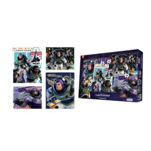 4 Puzzles 2x48 y 2x56 Piezas Lightyear