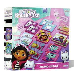 Memo Juego Plastico Gabby Dollhouse