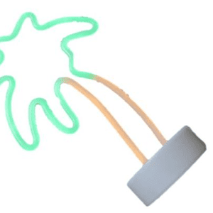 NEON ARBOL CON BASE C/USB/PILA