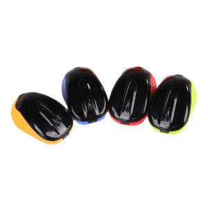 SACAPUNTA DE COLORES CON DISEÑO DE MOUSE