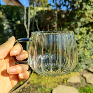 TAZA VIDRIO BOROSILICATO 350ML