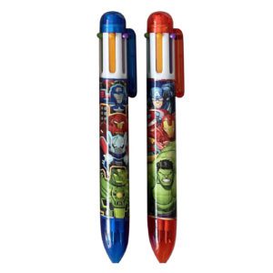 Ballpen 6 Colores Avengers