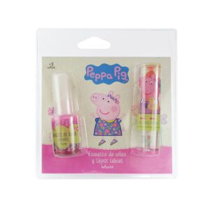 Blister Esmalte Y Labial Peppa Pig