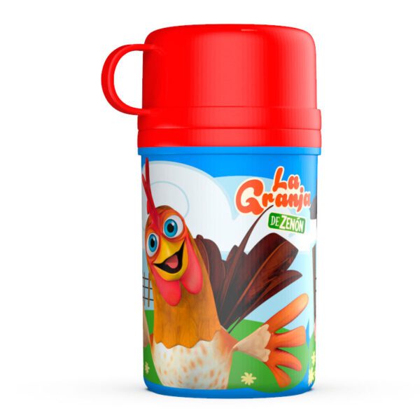 Cantimplora C/Tapa Taza Granja Zenon